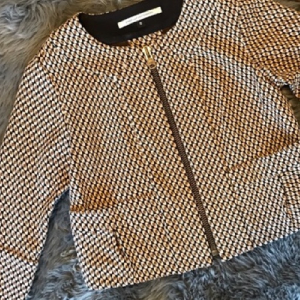 Diane von Furstenberg cropped jacket